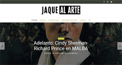 Desktop Screenshot of jaquealarte.com